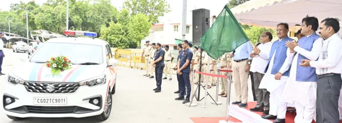 CG NEWS- सड़क परिवहन की सुरक्षा और सुगमता हमारी प्राथमिकता : मुख्यमंत्री साय ने परिवहन सुरक्षा बेड़े में शामिल 48 वाहनों को झंडी दिखाकर किया रवाना…