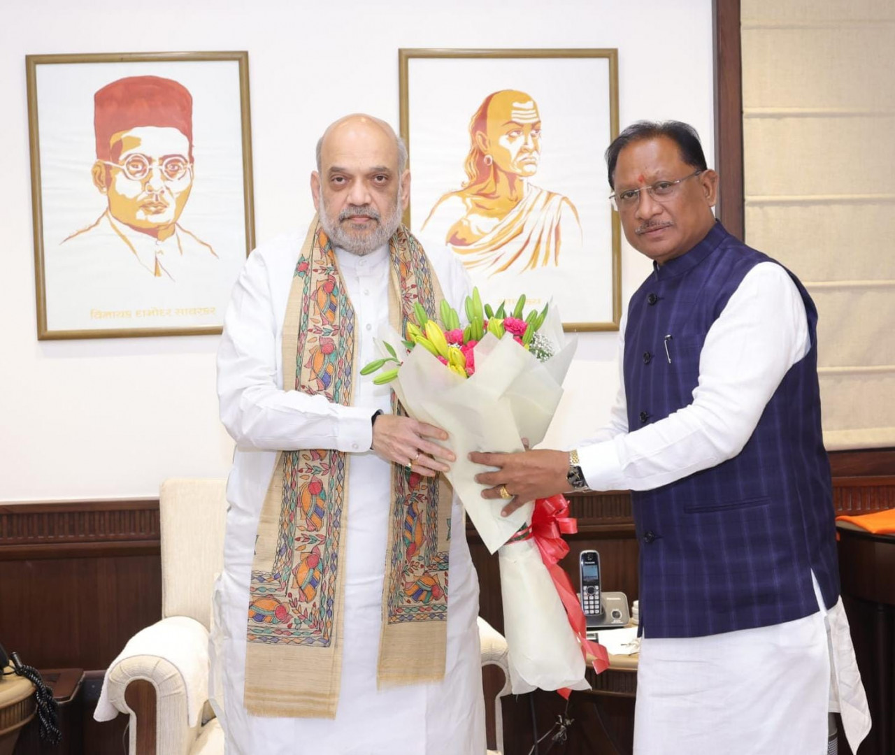 CG News: मुख्यमंत्री विष्णुदेव साय ने की केंद्रीय गृहमंत्री अमित शाह से मुलाकात, नक्सल ऑपरेशन की उपलब्धियों और बस्तर विकास पर हुई चर्चा…