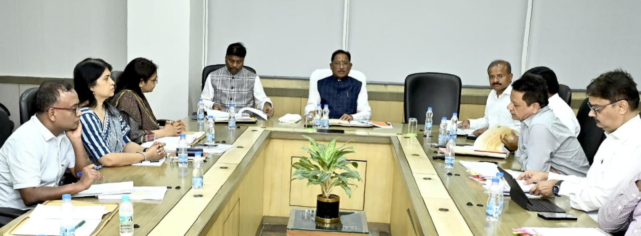 CG NEWS: मुख्यमंत्री विष्णु देव साय की अध्यक्षता में कैम्पा गवर्निंग बॉडी की तृतीय बैठक सम्पन्न, समुचित उपयोग और निगरानी के दिए दिशा-निर्देश…