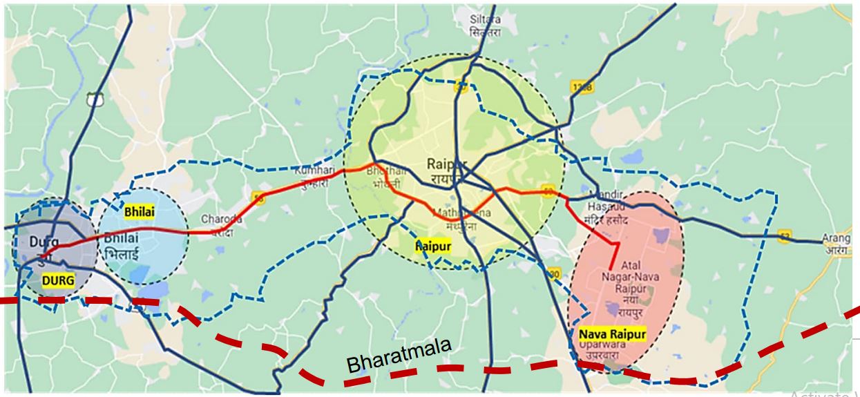 राजधानी बनेगा छत्तीसगढ़ का ग्रोथ इंजन, स्टेट कैपिटल रीजन (SCR) के रूप में होगा विकास….